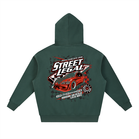 Essential Oversized Boxy Fit Fleece Hoodie